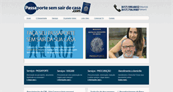 Desktop Screenshot of passaportesemsairdecasa.com